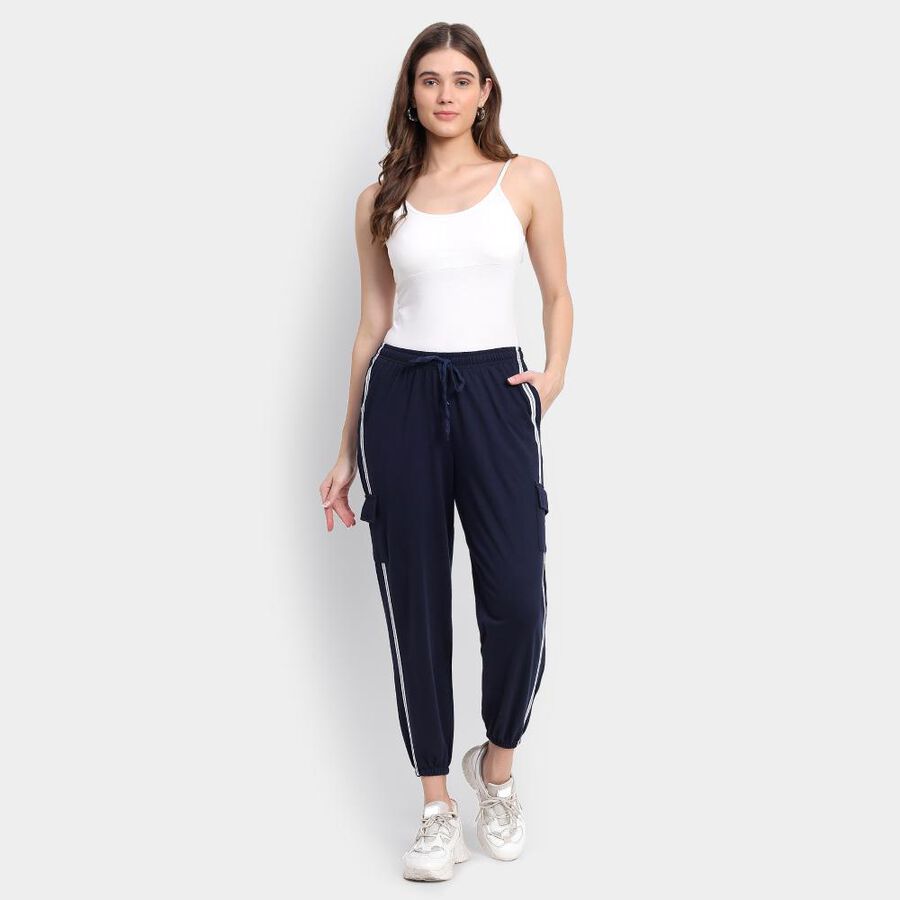 Ladies' Track Pant, Navy Blue, large image number null